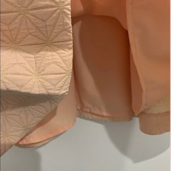 Wayne Cooper Peach Dress Size 10 - Picture 4 of 8